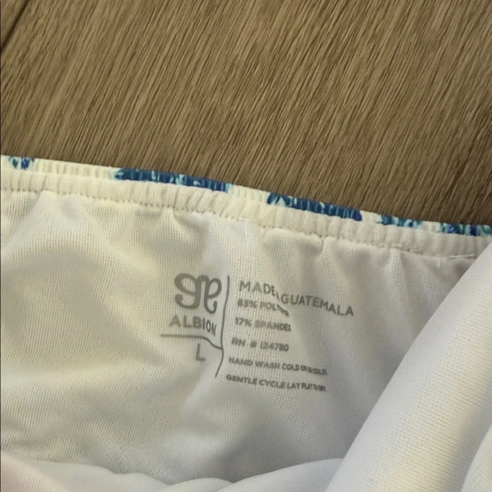 Albion Fit women’s Santorini Tankini and high waisted ruched bottoms NWT large - Picture 7 of 8